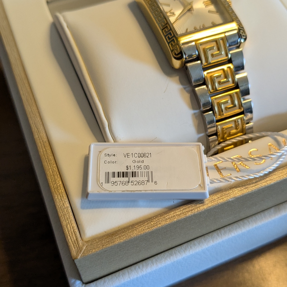 Authentic Versace Tonneau Lady Watch - Picture 5 of 11